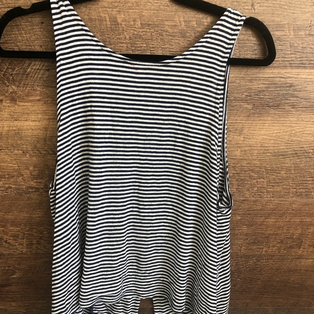 Navy blue tank